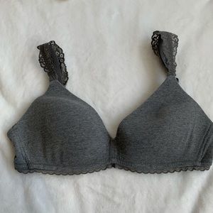 Grey Aerie Bralette / unwired, lightly lined